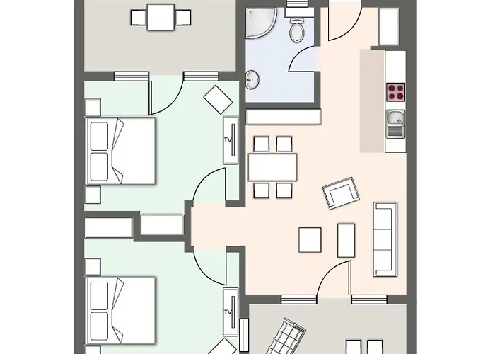 Haus Haus Nommel - 8 Apartmán